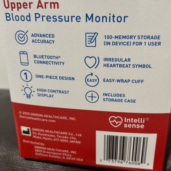 Omron Evolv Wireless Upper Arm Blood Pressure Monitor HEM-7600T - Picture 3 of 4